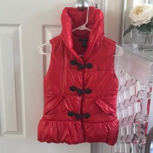 Girls Nautica puffy vest